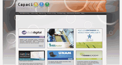 Desktop Screenshot of capacinet.gob.mx